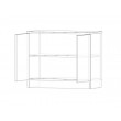 Credenza Low Cupboard with 2 Doors